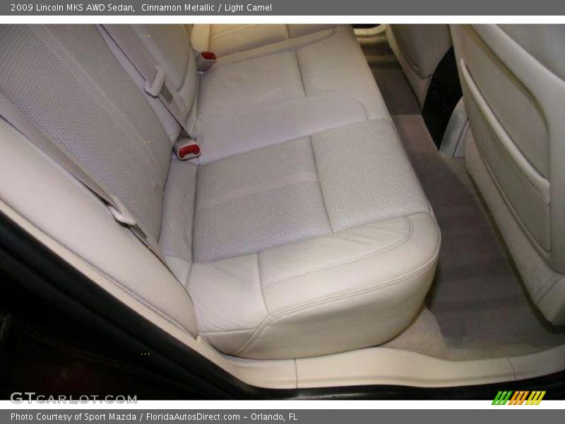 Cinnamon Metallic / Light Camel 2009 Lincoln MKS AWD Sedan