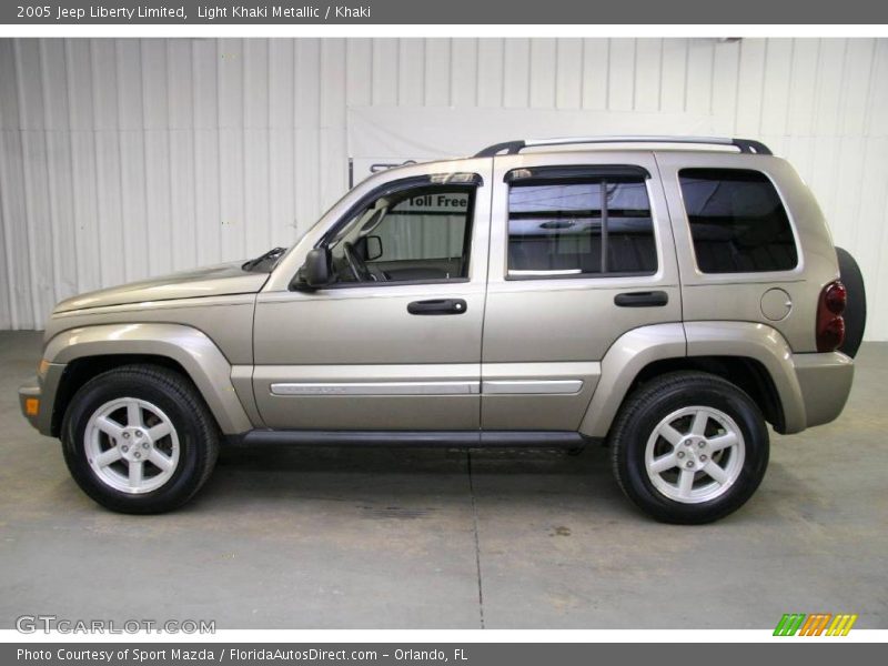Light Khaki Metallic / Khaki 2005 Jeep Liberty Limited