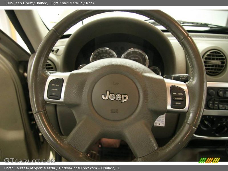 Light Khaki Metallic / Khaki 2005 Jeep Liberty Limited