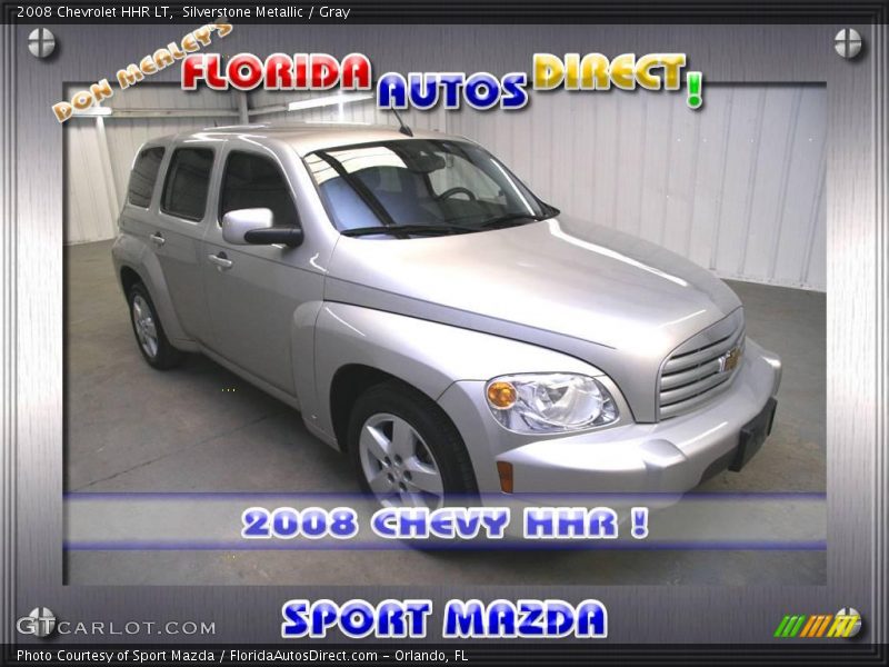 Silverstone Metallic / Gray 2008 Chevrolet HHR LT