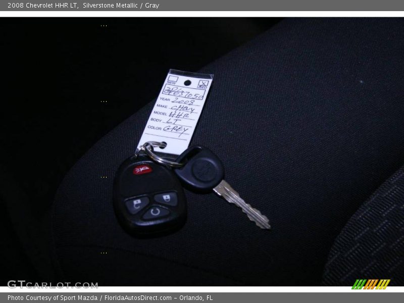 Silverstone Metallic / Gray 2008 Chevrolet HHR LT