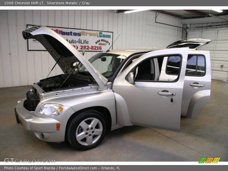 Silverstone Metallic / Gray 2008 Chevrolet HHR LT