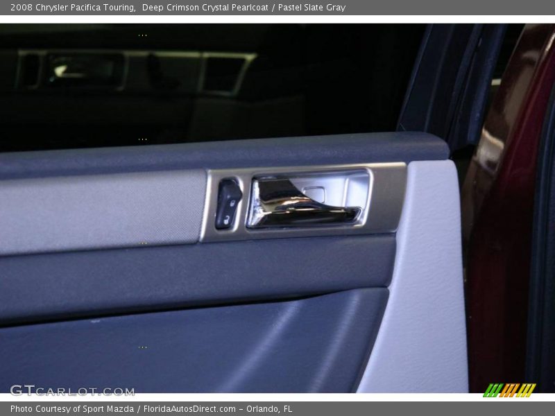 Deep Crimson Crystal Pearlcoat / Pastel Slate Gray 2008 Chrysler Pacifica Touring