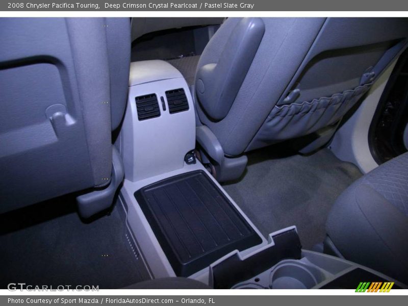 Deep Crimson Crystal Pearlcoat / Pastel Slate Gray 2008 Chrysler Pacifica Touring