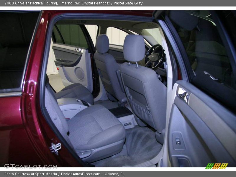 Inferno Red Crystal Pearlcoat / Pastel Slate Gray 2008 Chrysler Pacifica Touring
