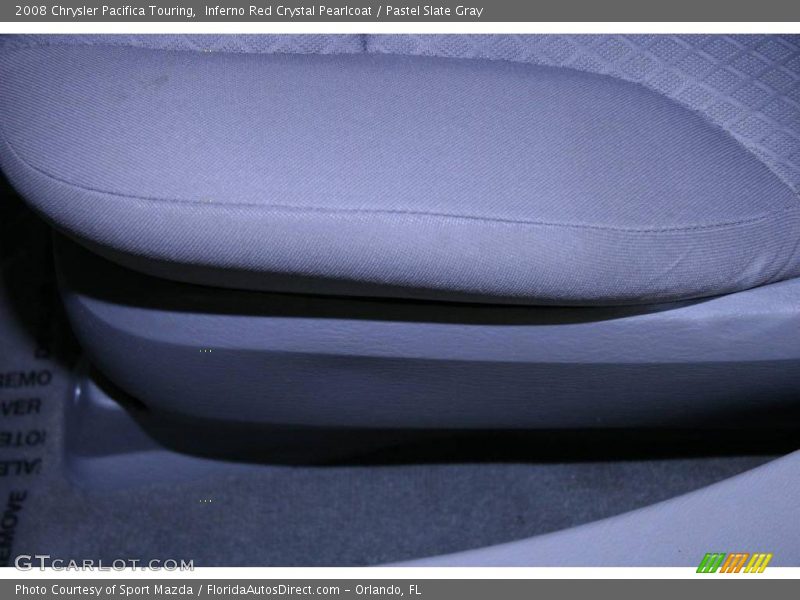 Inferno Red Crystal Pearlcoat / Pastel Slate Gray 2008 Chrysler Pacifica Touring