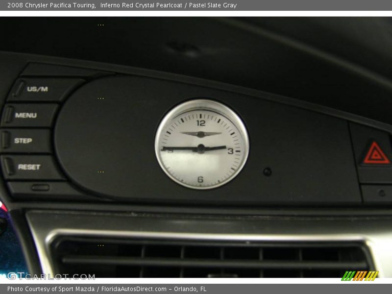 Inferno Red Crystal Pearlcoat / Pastel Slate Gray 2008 Chrysler Pacifica Touring