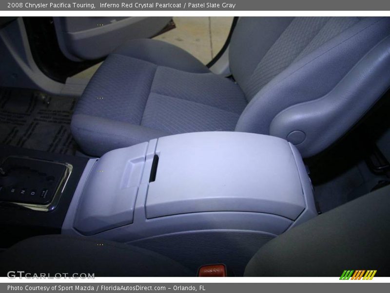 Inferno Red Crystal Pearlcoat / Pastel Slate Gray 2008 Chrysler Pacifica Touring