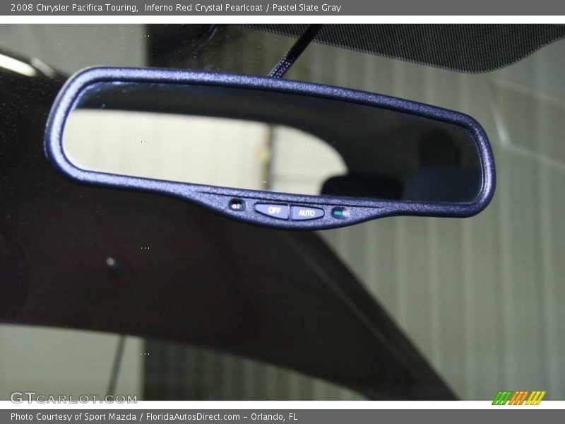 Inferno Red Crystal Pearlcoat / Pastel Slate Gray 2008 Chrysler Pacifica Touring