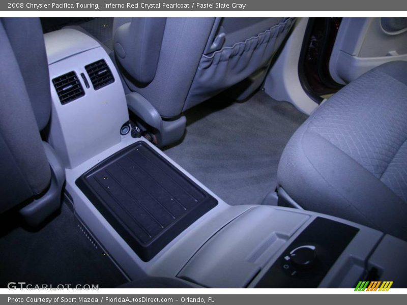 Inferno Red Crystal Pearlcoat / Pastel Slate Gray 2008 Chrysler Pacifica Touring