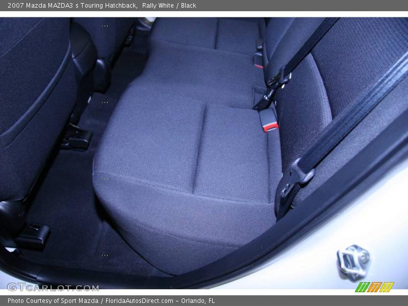 Rally White / Black 2007 Mazda MAZDA3 s Touring Hatchback