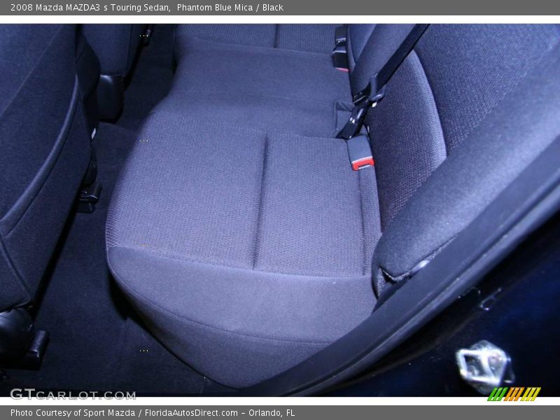 Phantom Blue Mica / Black 2008 Mazda MAZDA3 s Touring Sedan