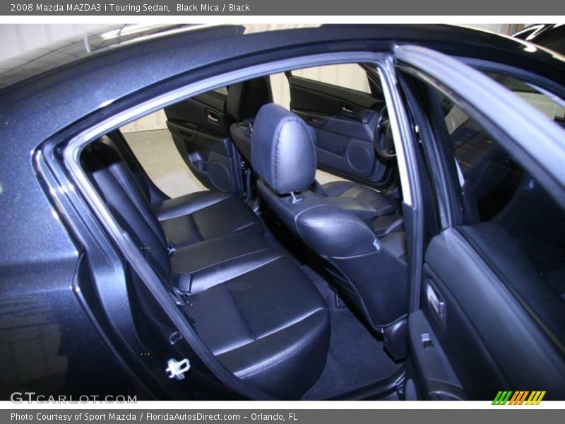 Black Mica / Black 2008 Mazda MAZDA3 i Touring Sedan