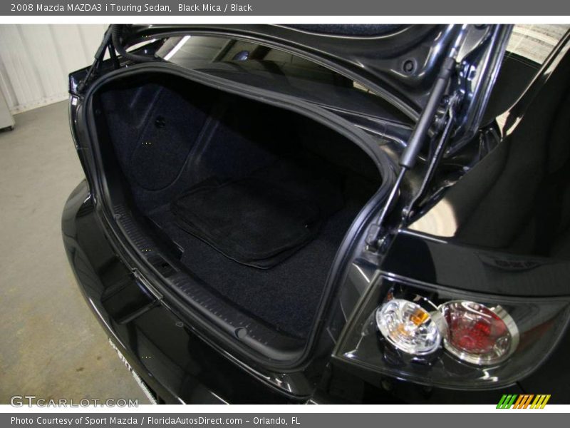 Black Mica / Black 2008 Mazda MAZDA3 i Touring Sedan