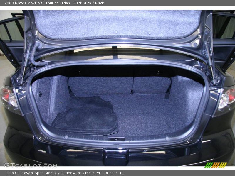 Black Mica / Black 2008 Mazda MAZDA3 i Touring Sedan