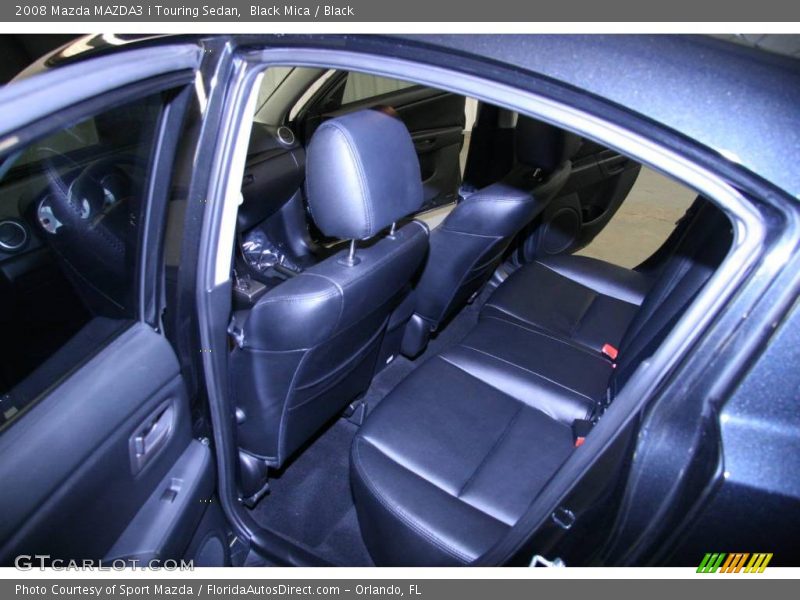 Black Mica / Black 2008 Mazda MAZDA3 i Touring Sedan