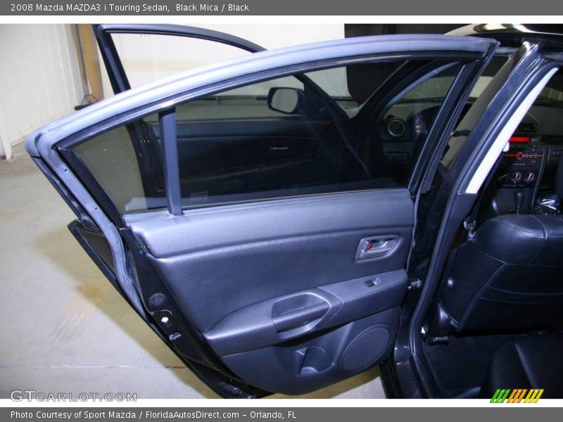 Black Mica / Black 2008 Mazda MAZDA3 i Touring Sedan