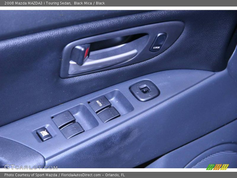 Black Mica / Black 2008 Mazda MAZDA3 i Touring Sedan