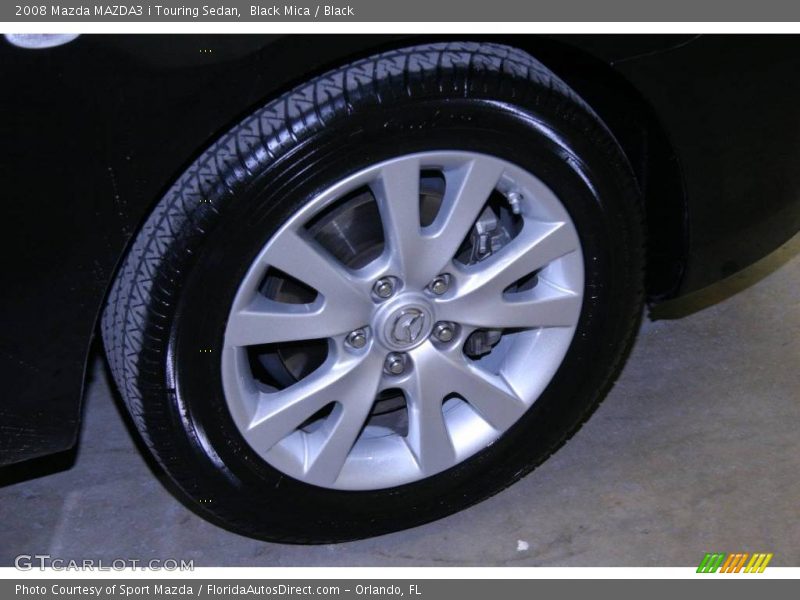 Black Mica / Black 2008 Mazda MAZDA3 i Touring Sedan