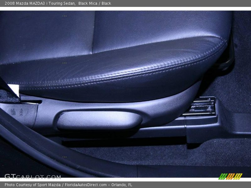 Black Mica / Black 2008 Mazda MAZDA3 i Touring Sedan