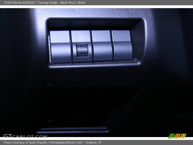 Black Mica / Black 2008 Mazda MAZDA3 i Touring Sedan