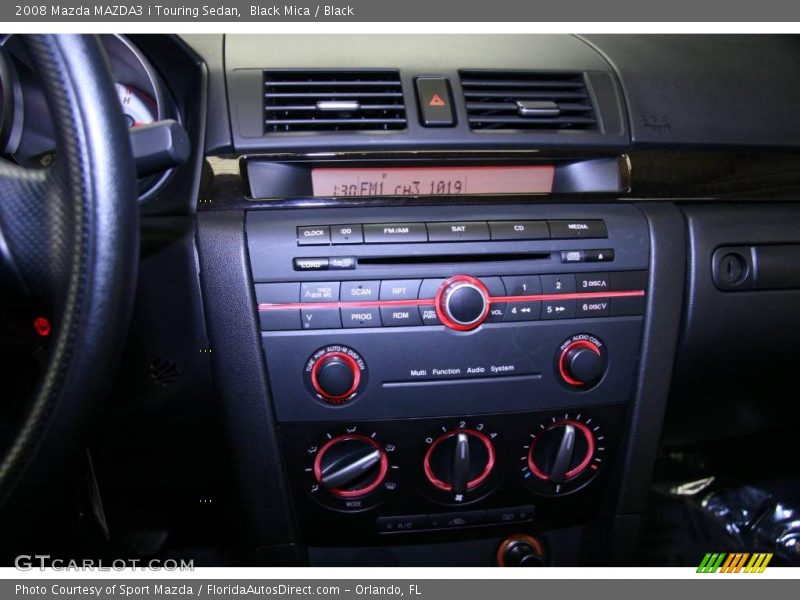 Black Mica / Black 2008 Mazda MAZDA3 i Touring Sedan