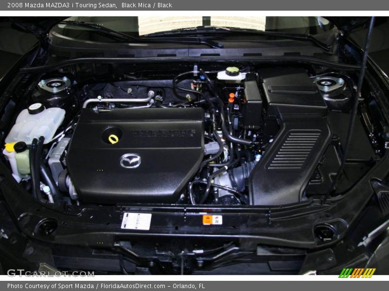 Black Mica / Black 2008 Mazda MAZDA3 i Touring Sedan