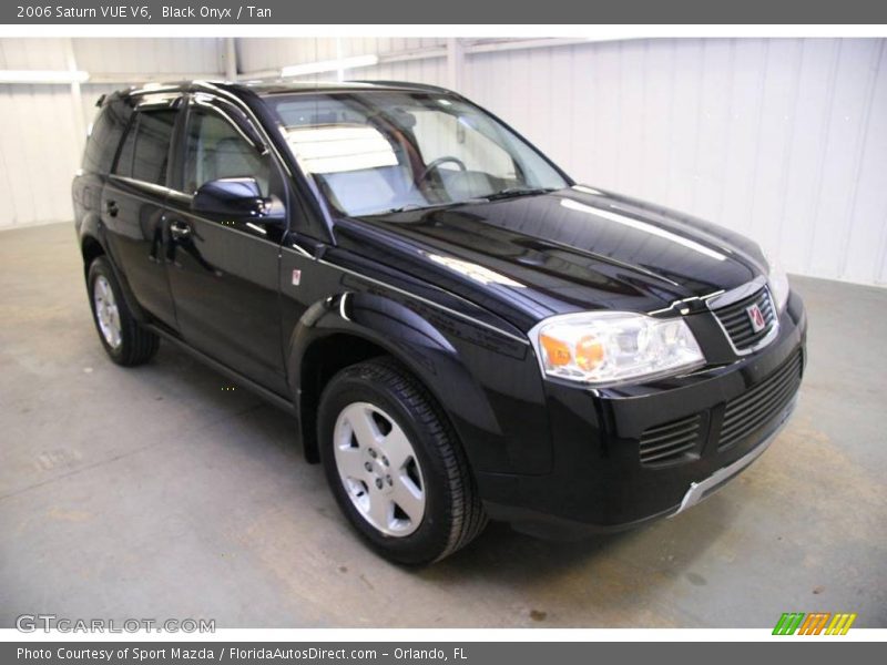 Black Onyx / Tan 2006 Saturn VUE V6