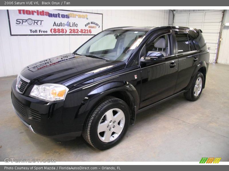 Black Onyx / Tan 2006 Saturn VUE V6