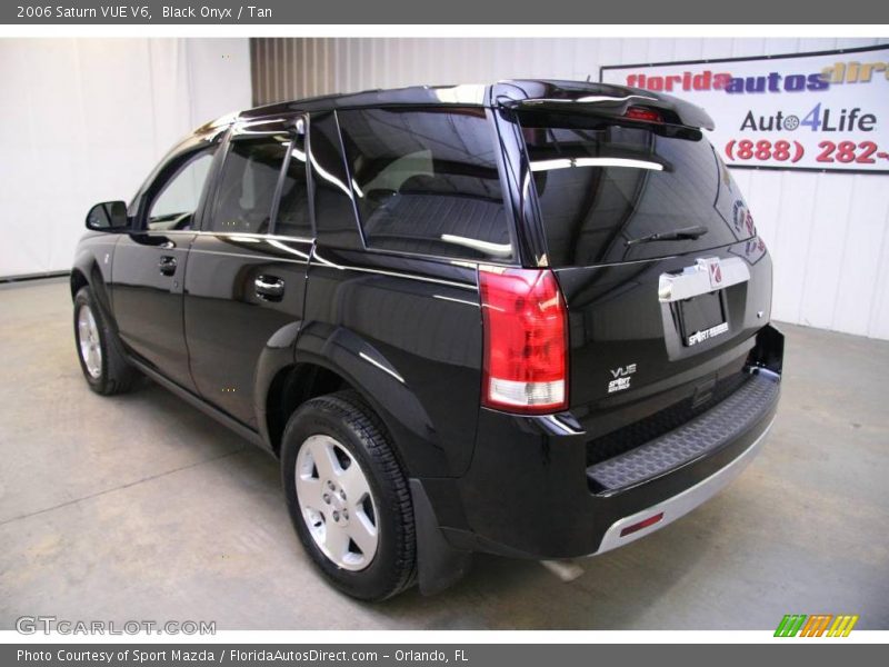 Black Onyx / Tan 2006 Saturn VUE V6