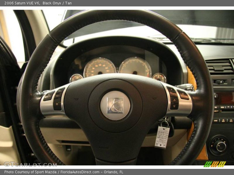 Black Onyx / Tan 2006 Saturn VUE V6