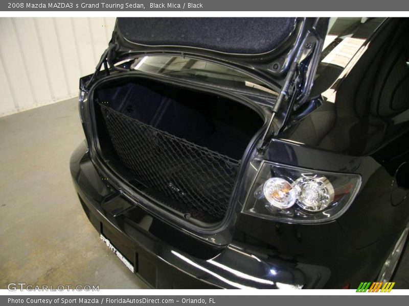 Black Mica / Black 2008 Mazda MAZDA3 s Grand Touring Sedan