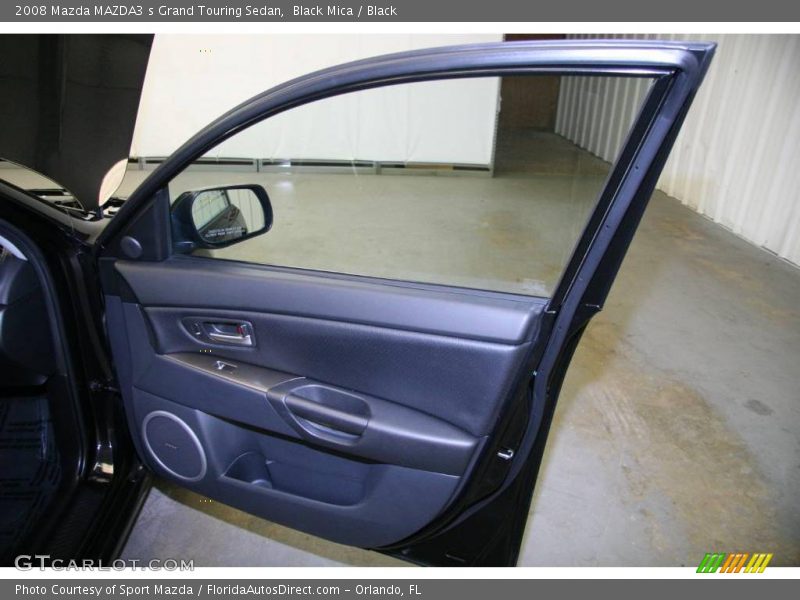 Black Mica / Black 2008 Mazda MAZDA3 s Grand Touring Sedan
