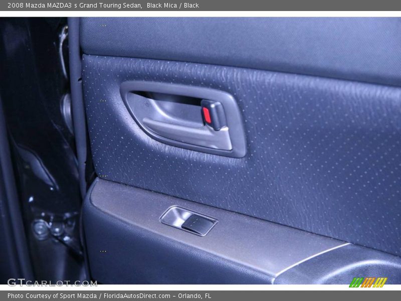 Black Mica / Black 2008 Mazda MAZDA3 s Grand Touring Sedan