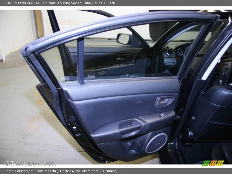 Black Mica / Black 2008 Mazda MAZDA3 s Grand Touring Sedan