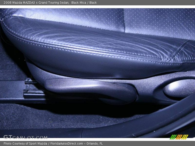 Black Mica / Black 2008 Mazda MAZDA3 s Grand Touring Sedan