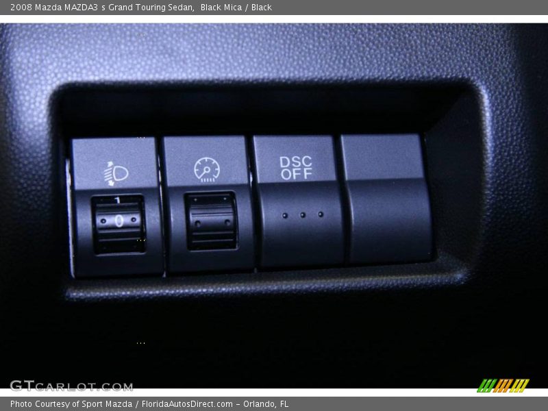 Black Mica / Black 2008 Mazda MAZDA3 s Grand Touring Sedan