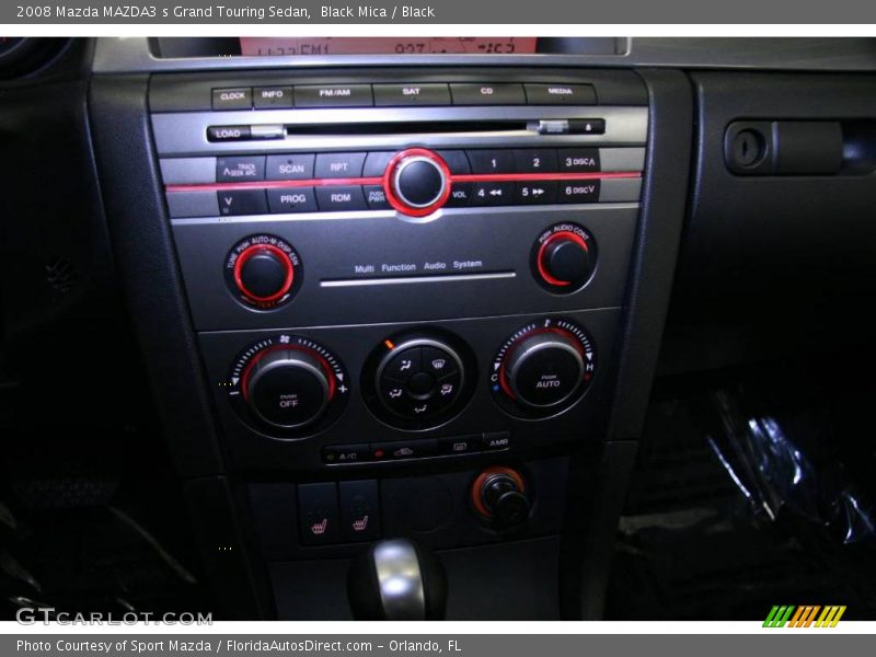 Black Mica / Black 2008 Mazda MAZDA3 s Grand Touring Sedan