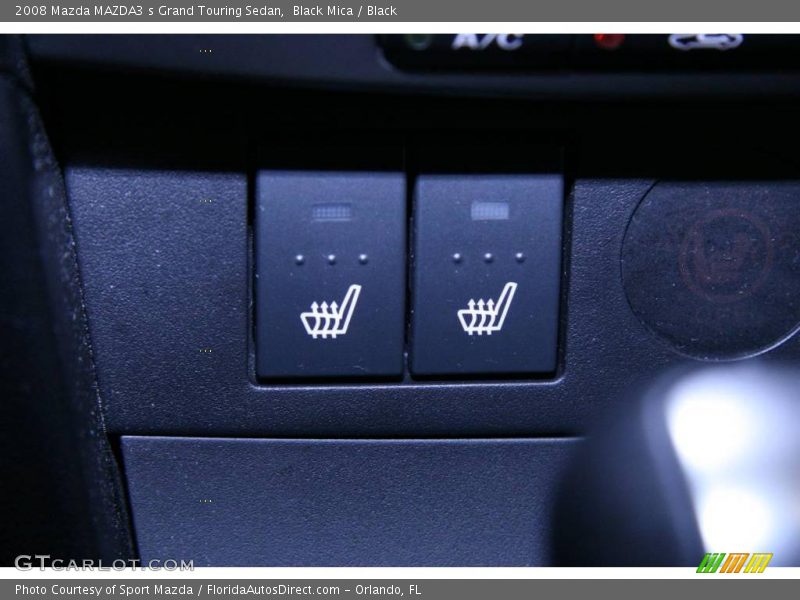 Black Mica / Black 2008 Mazda MAZDA3 s Grand Touring Sedan