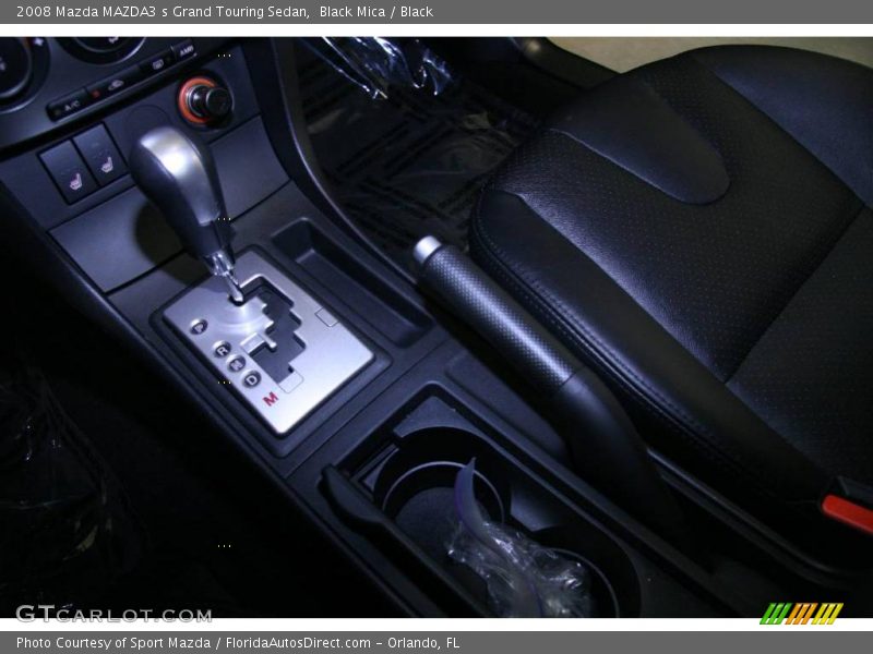 Black Mica / Black 2008 Mazda MAZDA3 s Grand Touring Sedan