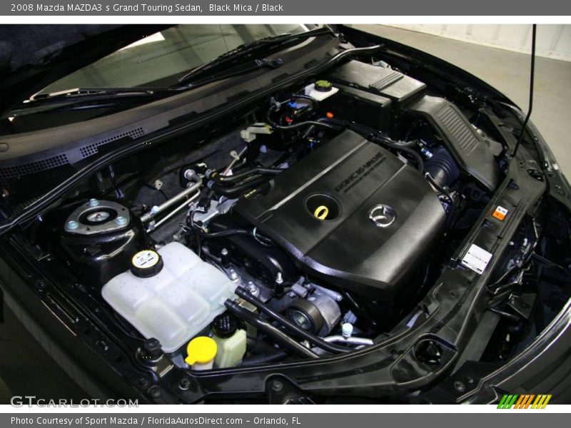 Black Mica / Black 2008 Mazda MAZDA3 s Grand Touring Sedan