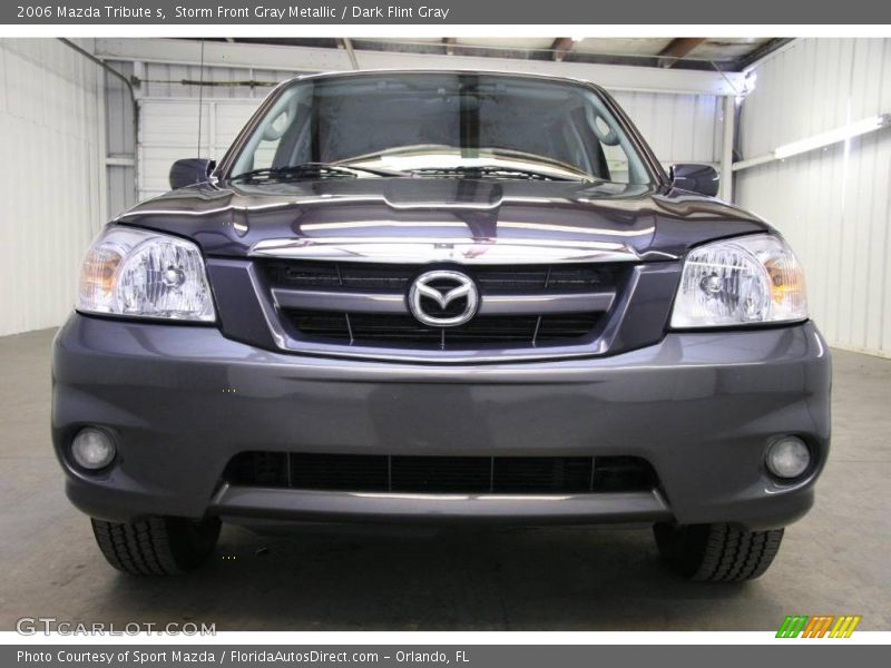 Storm Front Gray Metallic / Dark Flint Gray 2006 Mazda Tribute s