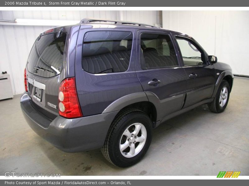 Storm Front Gray Metallic / Dark Flint Gray 2006 Mazda Tribute s