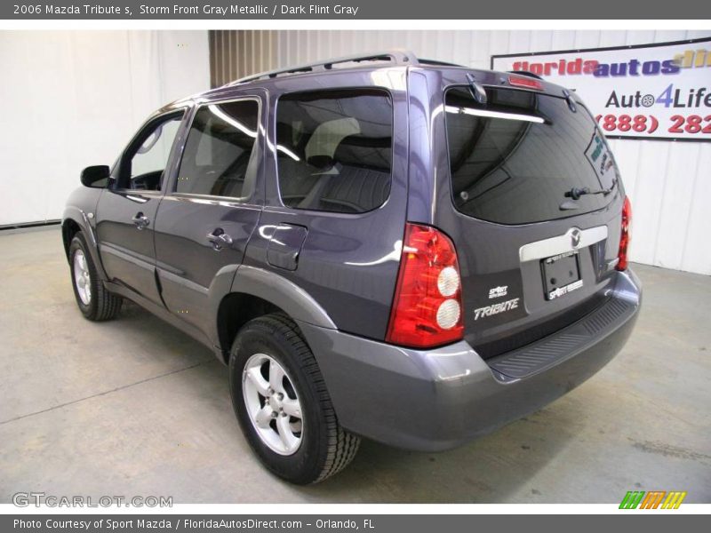 Storm Front Gray Metallic / Dark Flint Gray 2006 Mazda Tribute s