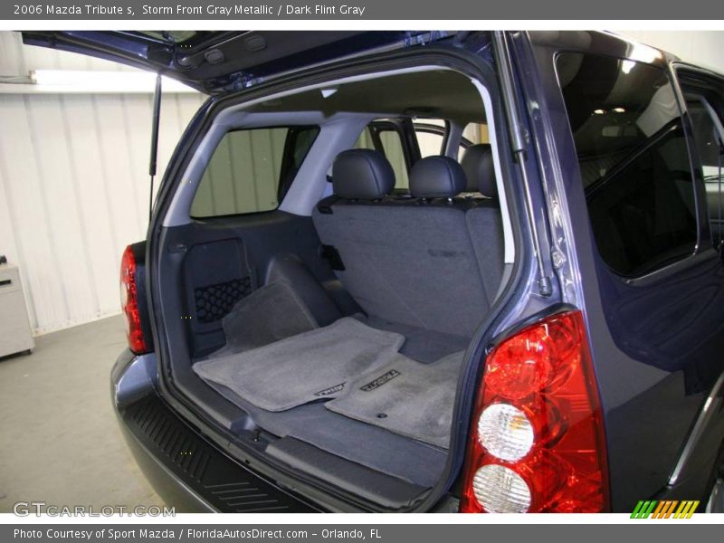 Storm Front Gray Metallic / Dark Flint Gray 2006 Mazda Tribute s