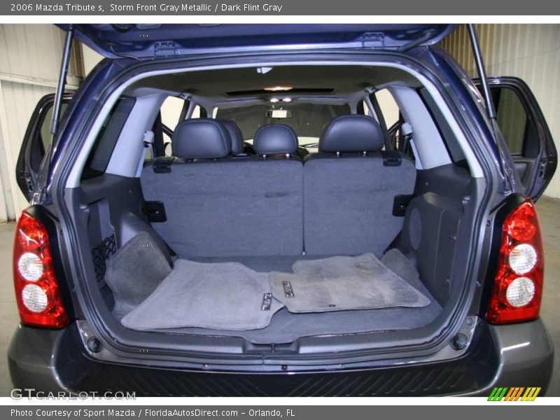 Storm Front Gray Metallic / Dark Flint Gray 2006 Mazda Tribute s