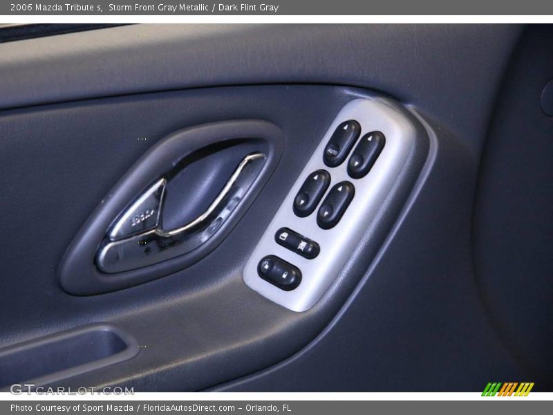 Storm Front Gray Metallic / Dark Flint Gray 2006 Mazda Tribute s