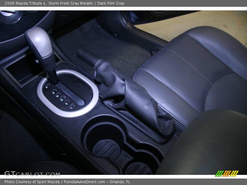Storm Front Gray Metallic / Dark Flint Gray 2006 Mazda Tribute s