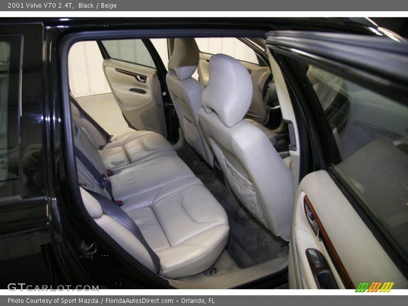 Black / Beige 2001 Volvo V70 2.4T