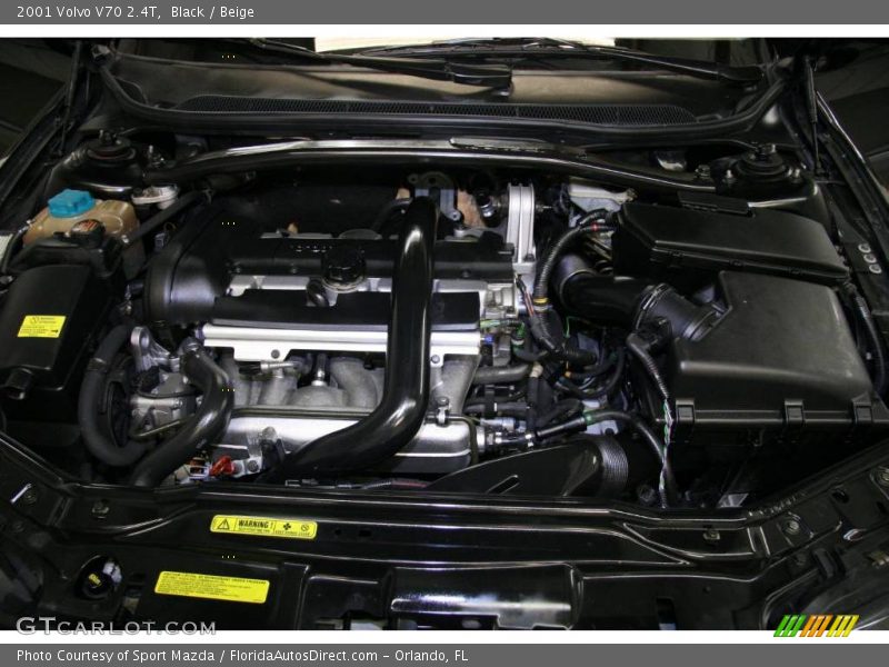 Black / Beige 2001 Volvo V70 2.4T